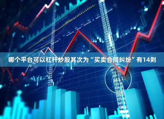 哪个平台可以杠杆炒股其次为“买卖合同纠纷”有14则