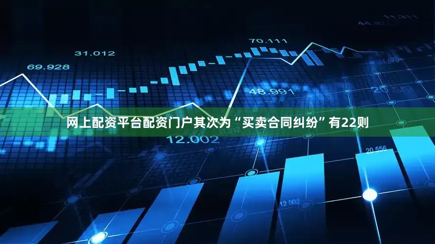 网上配资平台配资门户其次为“买卖合同纠纷”有22则