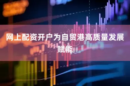 网上配资开户为自贸港高质量发展赋能