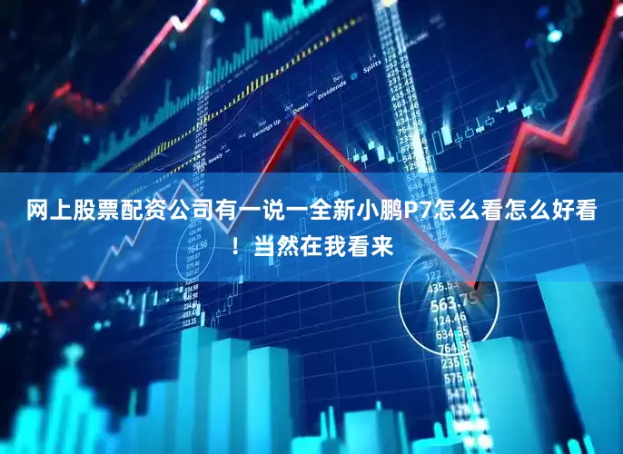 网上股票配资公司有一说一全新小鹏P7怎么看怎么好看！当然在我看来