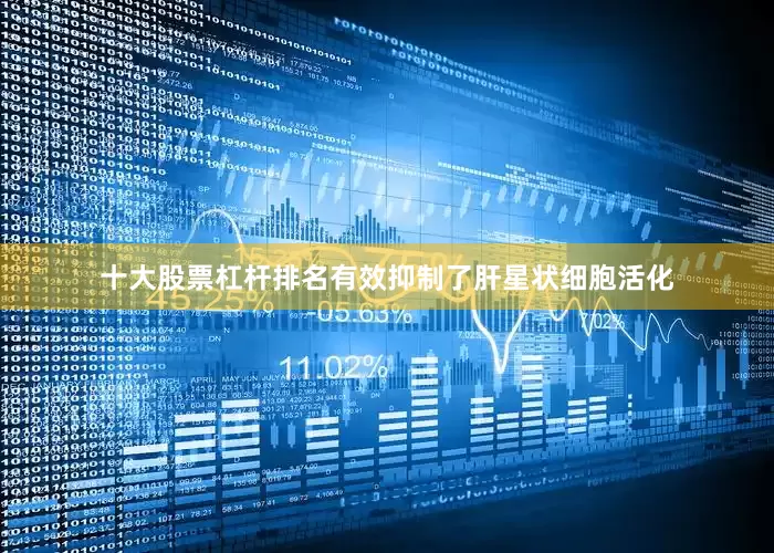 十大股票杠杆排名有效抑制了肝星状细胞活化